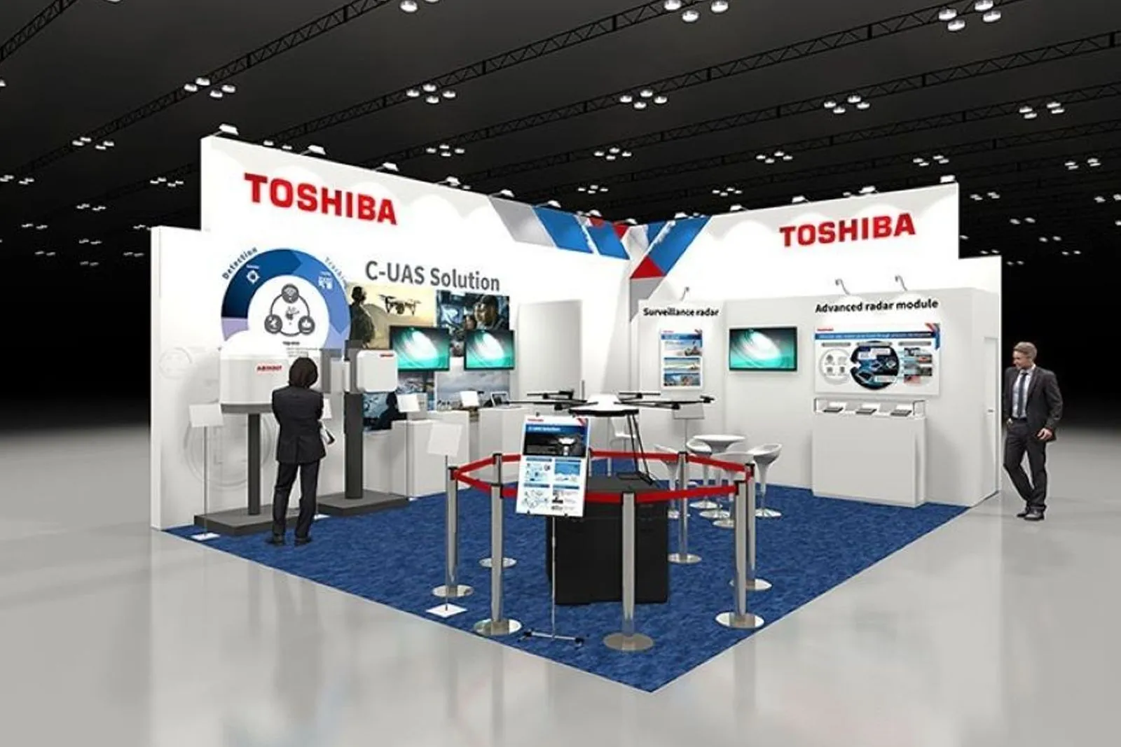 Toshiba Trade Show Displays